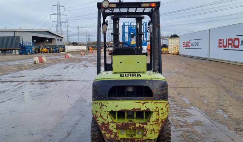 Clark C30D Forklifts For Auction: Leeds -27th, 28th, 29th, 30th November 24 @ 8:00am full