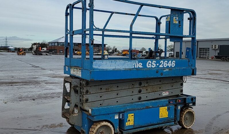 Genie GS2646 Manlifts For Auction: Leeds -27th, 28th, 29th, 30th November 24 @ 8:00am full