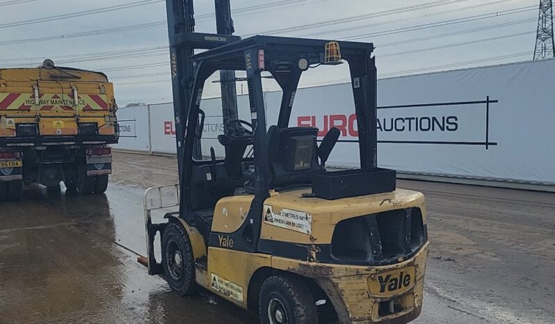 2014 Yale GDP35VX Forklifts For Auction: Leeds -27th, 28th, 29th, 30th November 24 @ 8:00am full