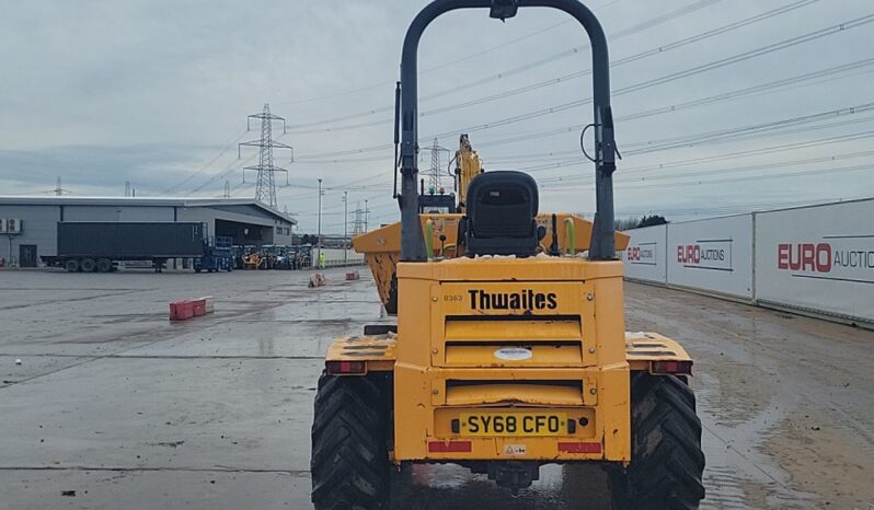 2019 Thwaites 6 Ton Site Dumpers For Auction: Leeds -27th, 28th, 29th, 30th November 24 @ 8:00am full