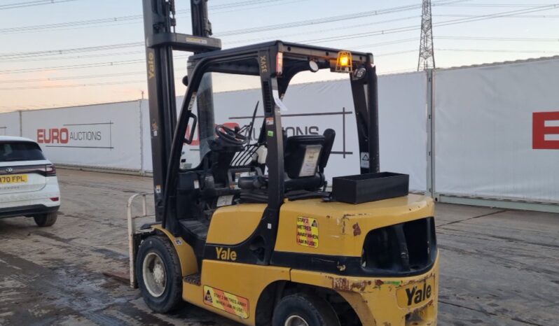 2019 Yale GDP35VX Forklifts For Auction: Leeds -27th, 28th, 29th, 30th November 24 @ 8:00am full