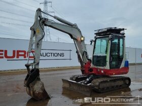 2012 Takeuchi TB250 Mini Excavators For Auction: Leeds -27th, 28th, 29th, 30th November 24 @ 8:00am