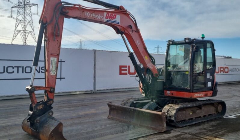 2014 Kubota KX080-4 6 Ton+ Excavators For Auction: Leeds -27th, 28th, 29th, 30th November 24 @ 8:00am