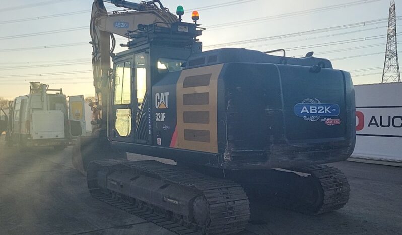 2017 CAT 320F 20 Ton+ Excavators For Auction: Leeds -27th, 28th, 29th, 30th November 24 @ 8:00am full