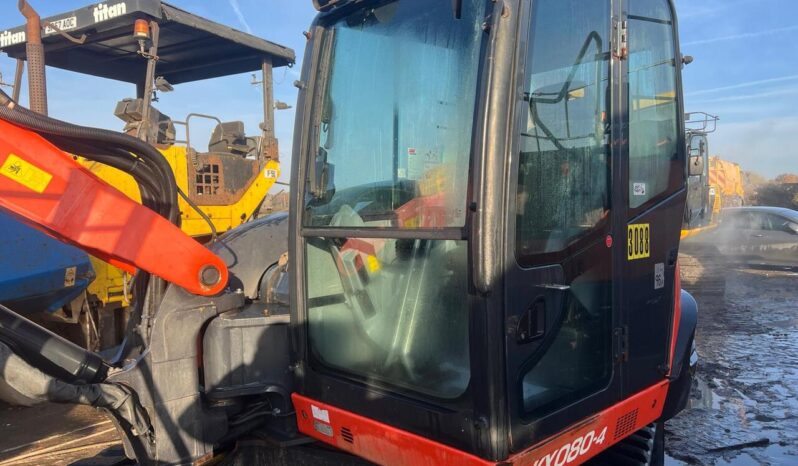 2018 Kubota KX080-4 Excavator  £23950