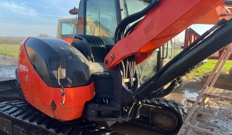 2018 Kubota KX080-4 Excavator  £23950 full