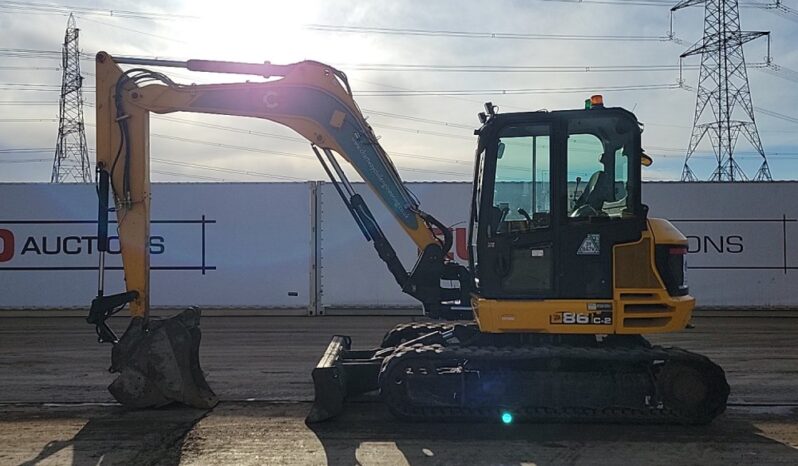 2021 JCB 86C-2 6 Ton+ Excavators For Auction: Leeds -27th, 28th, 29th, 30th November 24 @ 8:00am full