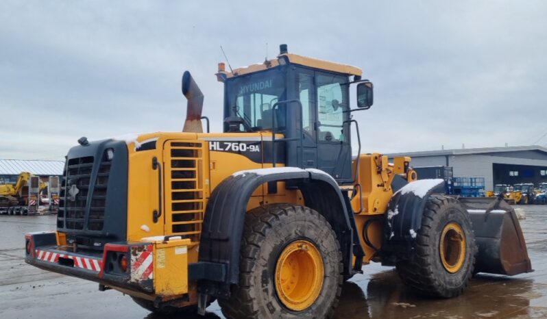 2015 Hyundai HL760-9A Wheeled Loaders For Auction: Leeds -27th, 28th, 29th, 30th November 24 @ 8:00am full