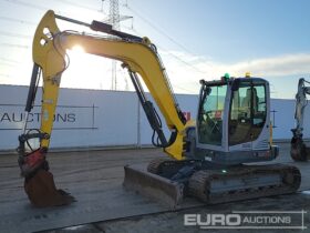 2021 Wacker Neuson EZ80 6 Ton+ Excavators For Auction: Leeds -27th, 28th, 29th, 30th November 24 @ 8:00am