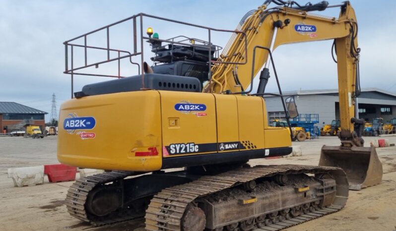 2017 Sany SY215C 20 Ton+ Excavators For Auction: Leeds -27th, 28th, 29th, 30th November 24 @ 8:00am full