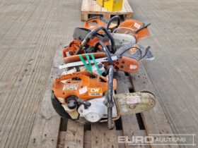 Stihl Petrol Quick Cut Saw (4 of) (Spares) Asphalt / Concrete Equipment For Auction: Leeds -27th, 28th, 29th, 30th November 24 @ 8:00am full