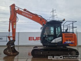 2017 Hitachi ZX130LCN-6 10 Ton+ Excavators For Auction: Leeds -27th, 28th, 29th, 30th November 24 @ 8:00am full