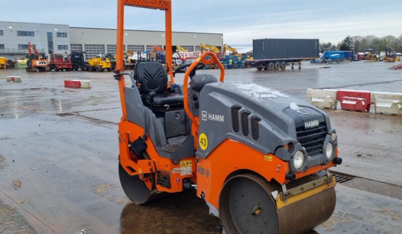 2018 Hamm HD8VV Rollers For Auction: Leeds -27th, 28th, 29th, 30th November 24 @ 8:00am full