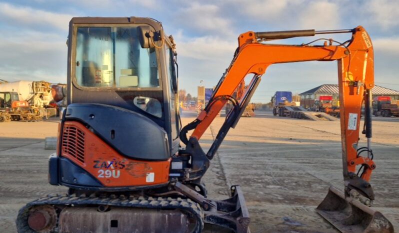 2015 Hitachi ZX29U-3 CLR Mini Excavators For Auction: Leeds -27th, 28th, 29th, 30th November 24 @ 8:00am full