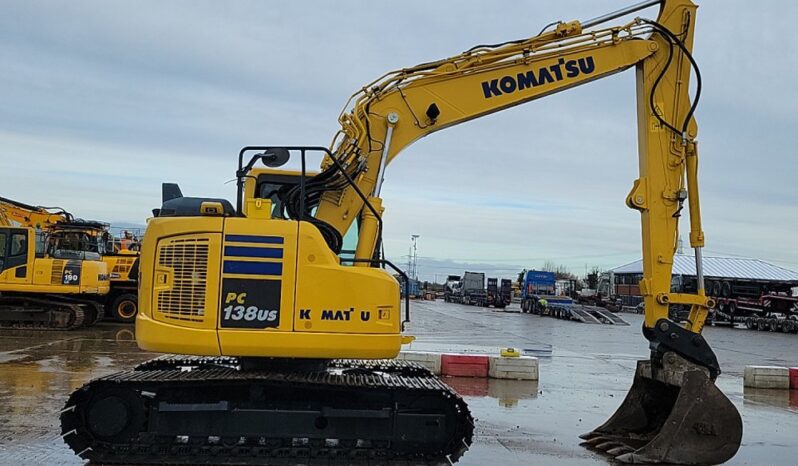 2019 Komatsu PC138US-11 10 Ton+ Excavators For Auction: Leeds -27th, 28th, 29th, 30th November 24 @ 8:00am full