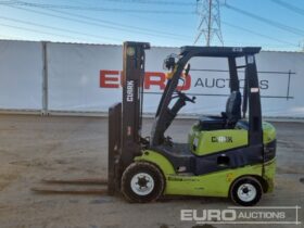 2016 Clark C18D Forklifts For Auction: Leeds -27th, 28th, 29th, 30th November 24 @ 8:00am full