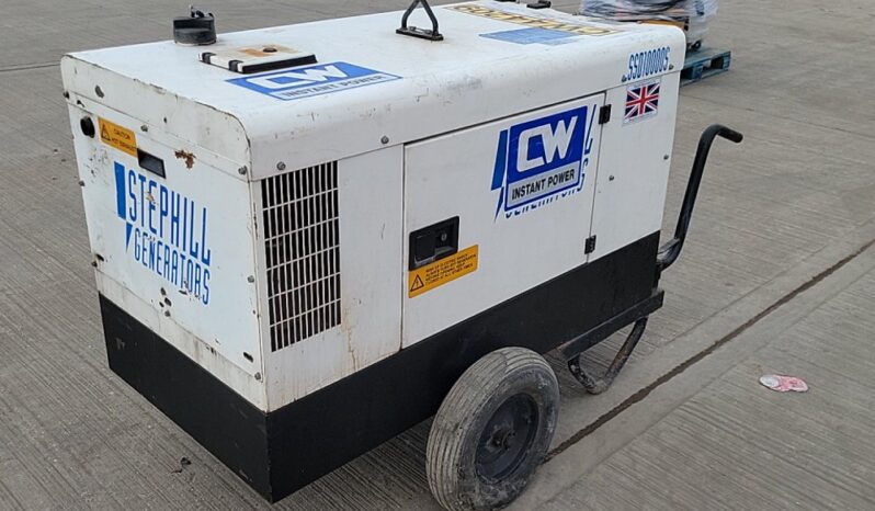 2019 Stephill SSD10000S Generators For Auction: Leeds -27th, 28th, 29th, 30th November 24 @ 8:00am