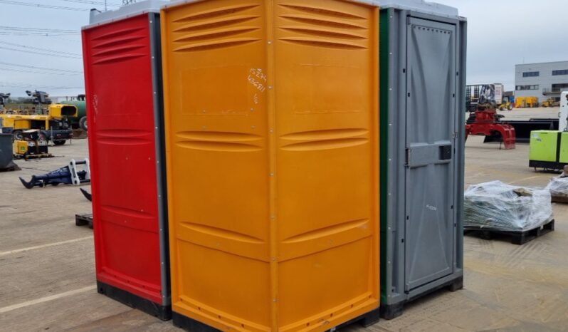 Armal Portable Single Toilet Block (4 of) (Cannot Be Reconsigned) Containers For Auction: Leeds -27th, 28th, 29th, 30th November 24 @ 8:00am full