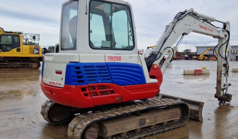 2013 Takeuchi TB250 Mini Excavators For Auction: Leeds -27th, 28th, 29th, 30th November 24 @ 8:00am full