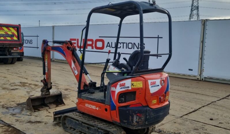 2015 Kubota KX016-4 Mini Excavators For Auction: Leeds -27th, 28th, 29th, 30th November 24 @ 8:00am full