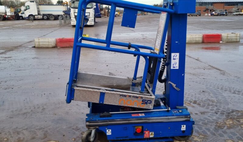 2017 Power Towers Nano SP Manlifts For Auction: Leeds -27th, 28th, 29th, 30th November 24 @ 8:00am full