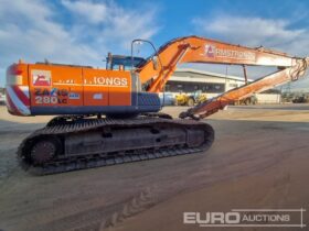 Hitachi ZX280LC-3 20 Ton+ Excavators For Auction: Leeds -27th, 28th, 29th, 30th November 24 @ 8:00am full