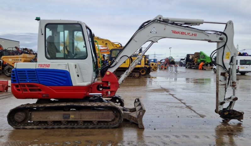 2013 Takeuchi TB250 Mini Excavators For Auction: Leeds -27th, 28th, 29th, 30th November 24 @ 8:00am full