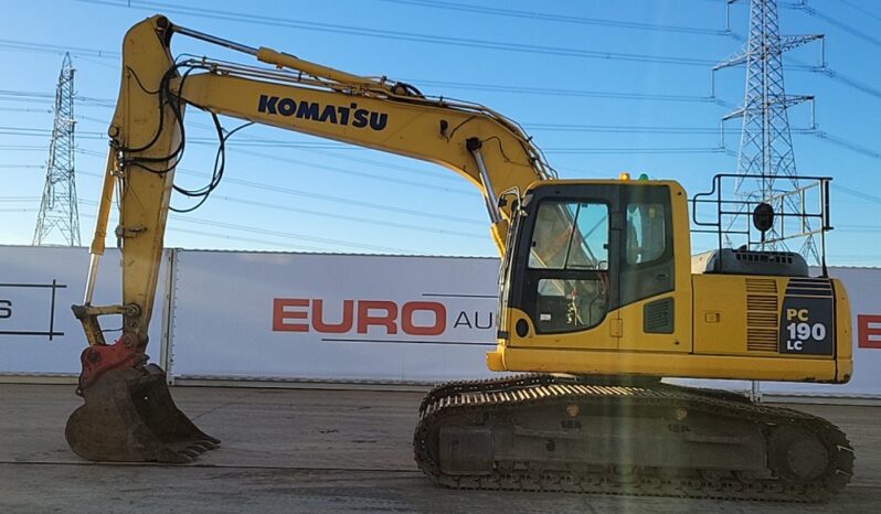 2014 Komatsu PC190LC-8 10 Ton+ Excavators For Auction: Leeds -27th, 28th, 29th, 30th November 24 @ 8:00am full