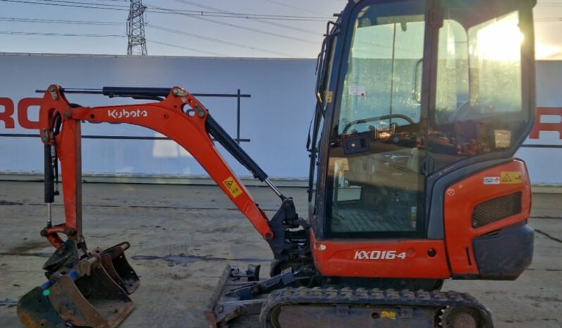 2016 Kubota KX016-4 Mini Excavators For Auction: Leeds -27th, 28th, 29th, 30th November 24 @ 8:00am full