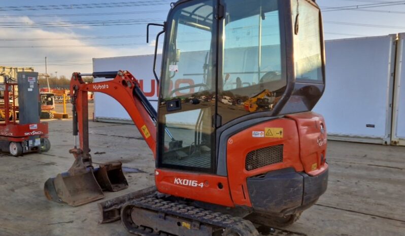 2016 Kubota KX016-4 Mini Excavators For Auction: Leeds -27th, 28th, 29th, 30th November 24 @ 8:00am full