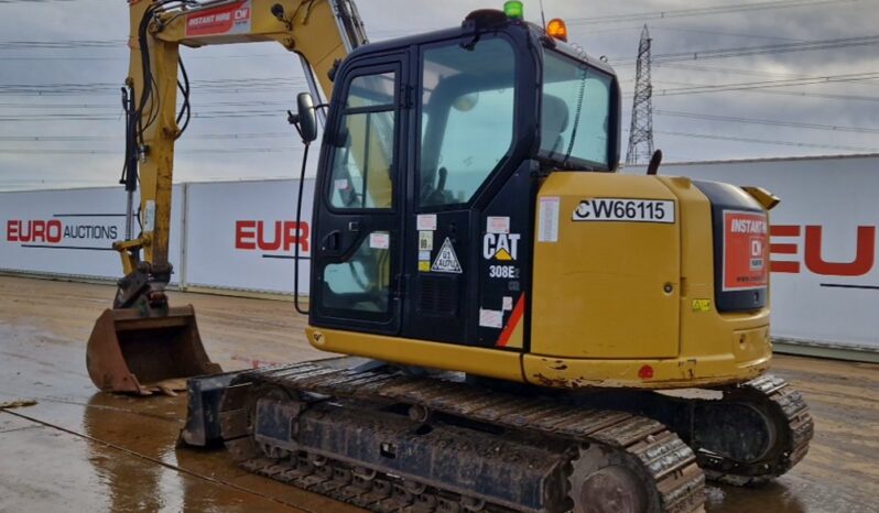 2018 CAT 308E2 CR 6 Ton+ Excavators For Auction: Leeds -27th, 28th, 29th, 30th November 24 @ 8:00am full