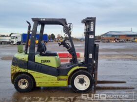 Clark C30D Forklifts For Auction: Leeds -27th, 28th, 29th, 30th November 24 @ 8:00am full