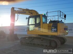 2014 Komatsu PC190LC-8 10 Ton+ Excavators For Auction: Leeds -27th, 28th, 29th, 30th November 24 @ 8:00am full