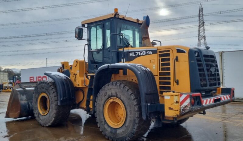 2015 Hyundai HL760-9A Wheeled Loaders For Auction: Leeds -27th, 28th, 29th, 30th November 24 @ 8:00am full