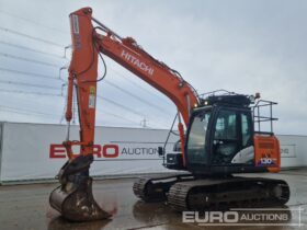 2017 Hitachi ZX130LCN-6 10 Ton+ Excavators For Auction: Leeds -27th, 28th, 29th, 30th November 24 @ 8:00am