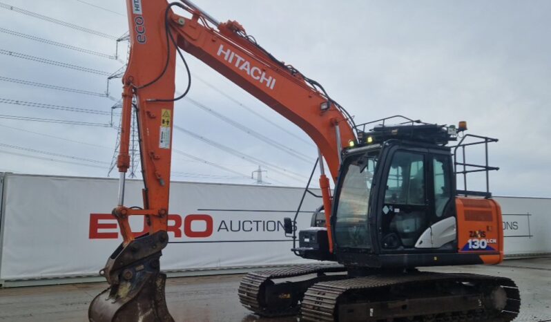 2017 Hitachi ZX130LCN-6 10 Ton+ Excavators For Auction: Leeds -27th, 28th, 29th, 30th November 24 @ 8:00am