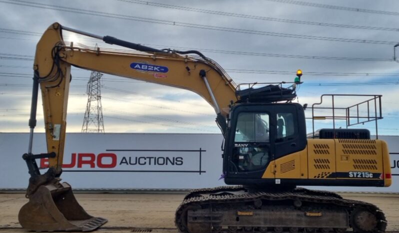 2017 Sany SY215C 20 Ton+ Excavators For Auction: Leeds -27th, 28th, 29th, 30th November 24 @ 8:00am full