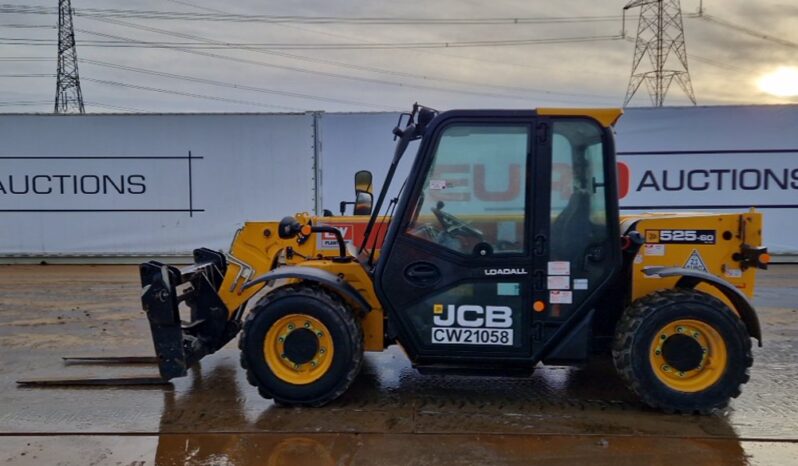 2018 JCB 525-60 Hi Viz Telehandlers For Auction: Leeds -27th, 28th, 29th, 30th November 24 @ 8:00am full