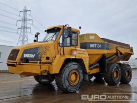 Moxy MT31 Articulated Dumptrucks For Auction: Leeds -27th, 28th, 29th, 30th November 24 @ 8:00am