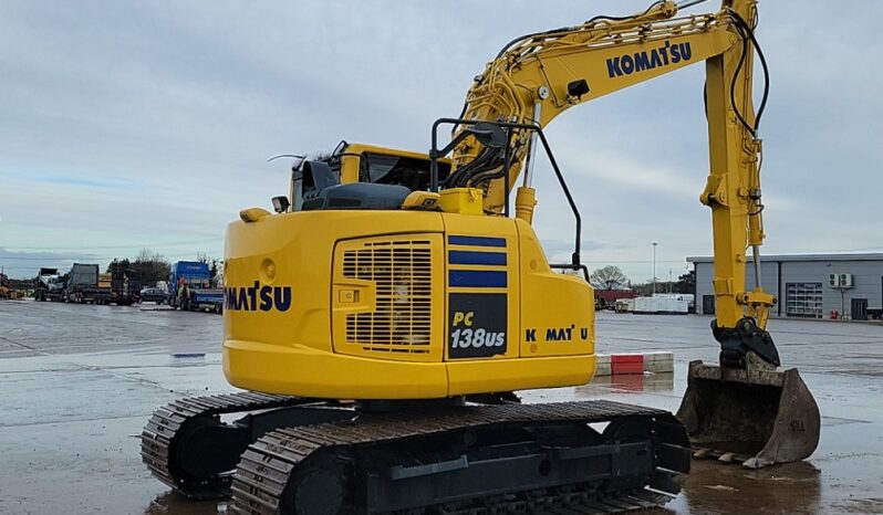 2019 Komatsu PC138US-11 10 Ton+ Excavators For Auction: Leeds -27th, 28th, 29th, 30th November 24 @ 8:00am full