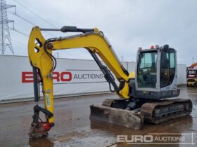 2021 Wacker Neuson EZ80 6 Ton+ Excavators For Auction: Leeds -27th, 28th, 29th, 30th November 24 @ 8:00am