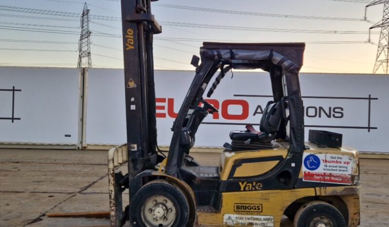 2013 Yale GDP35VX Forklifts For Auction: Leeds -27th, 28th, 29th, 30th November 24 @ 8:00am full