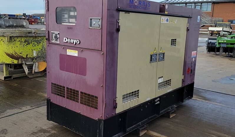 2015 Denyo 60kVA Static Generator, Isuzu Engine Generators For Auction: Leeds -27th, 28th, 29th, 30th November 24 @ 8:00am