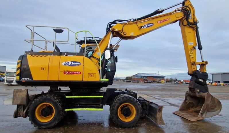 2019 JCB JS175W Wheeled Excavators For Auction: Leeds -27th, 28th, 29th, 30th November 24 @ 8:00am full