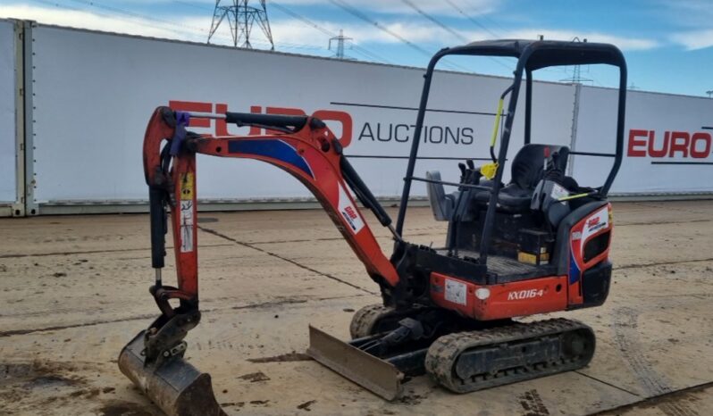 2015 Kubota KX016-4 Mini Excavators For Auction: Leeds -27th, 28th, 29th, 30th November 24 @ 8:00am