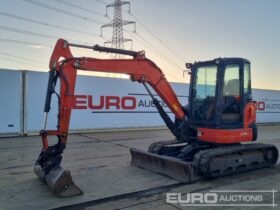 2015 Kubota U48-4 Mini Excavators For Auction: Leeds -27th, 28th, 29th, 30th November 24 @ 8:00am