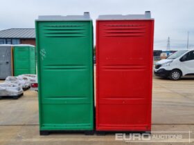 Armal Portable Single Toilet Block (4 of) (Cannot Be Reconsigned) Containers For Auction: Leeds -27th, 28th, 29th, 30th November 24 @ 8:00am full