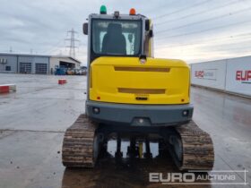 2021 Wacker Neuson EZ80 6 Ton+ Excavators For Auction: Leeds -27th, 28th, 29th, 30th November 24 @ 8:00am full