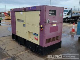 2015 Denyo 60kVA Static Generator, Isuzu Engine Generators For Auction: Leeds -27th, 28th, 29th, 30th November 24 @ 8:00am full