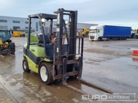 Clark C30D Forklifts For Auction: Leeds -27th, 28th, 29th, 30th November 24 @ 8:00am full